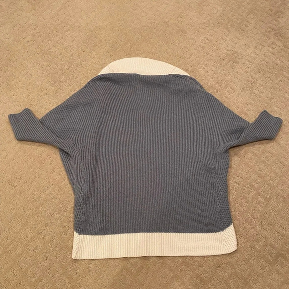 RARE Adam Lippes heavy long 100% wool sweater, XS - Picture 2 of 5